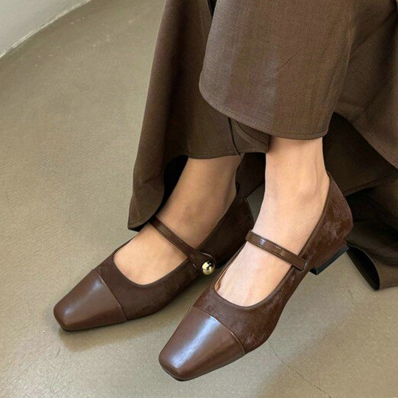 Women'S Shoes - 여성용 메리 제인 슈즈, 우아한 청키