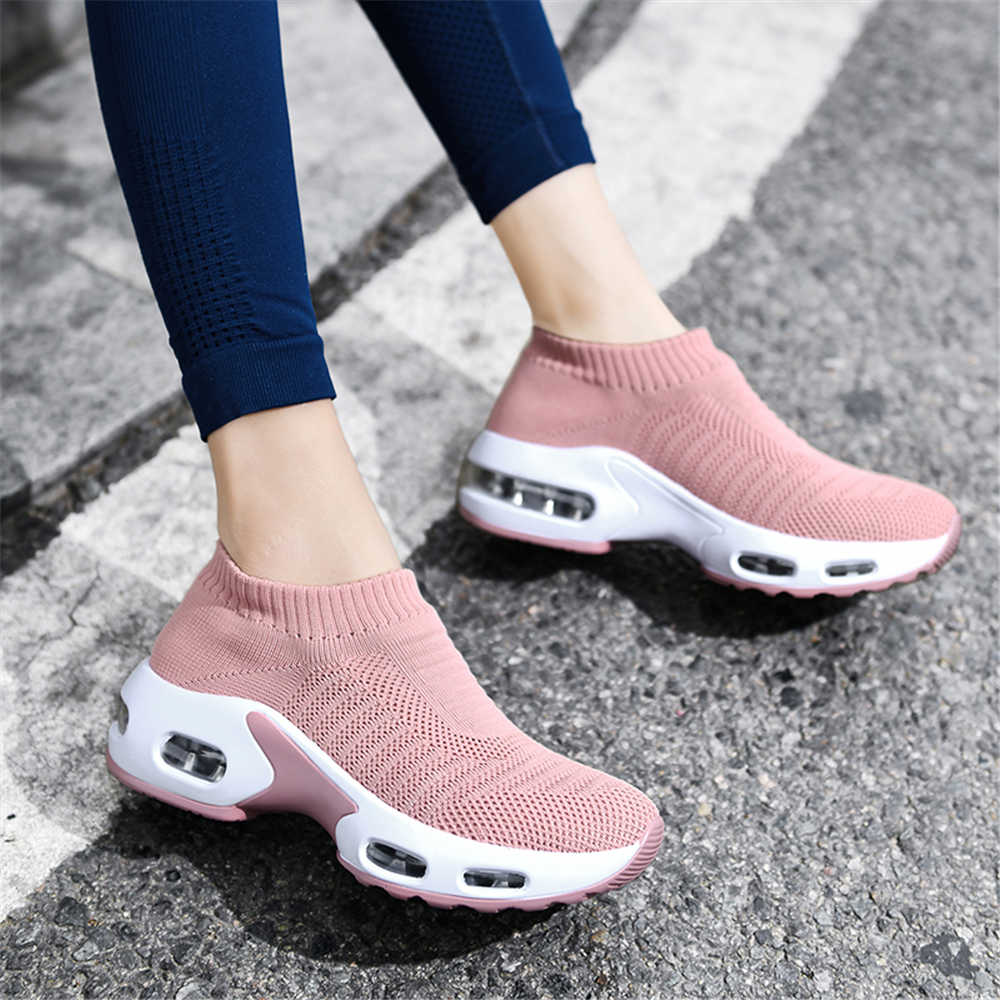 Running Shoes - 빅 사이즈 38 여성 힐 부츠
