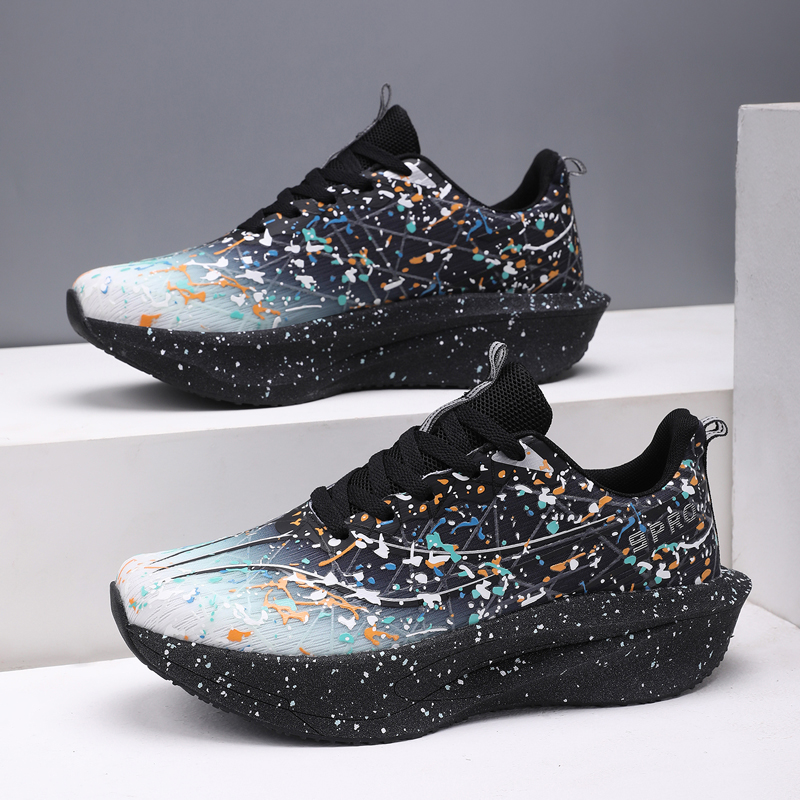 Breathable Mesh Athletic Shoes - 남성 마라톤 운동화 유니섹스 카본 보드