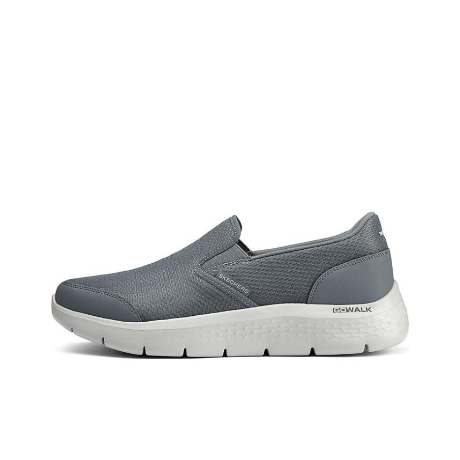 Men'S Shoes - 스케쳐스 로우탑 캐주얼 슈즈, 남성용, 회색,