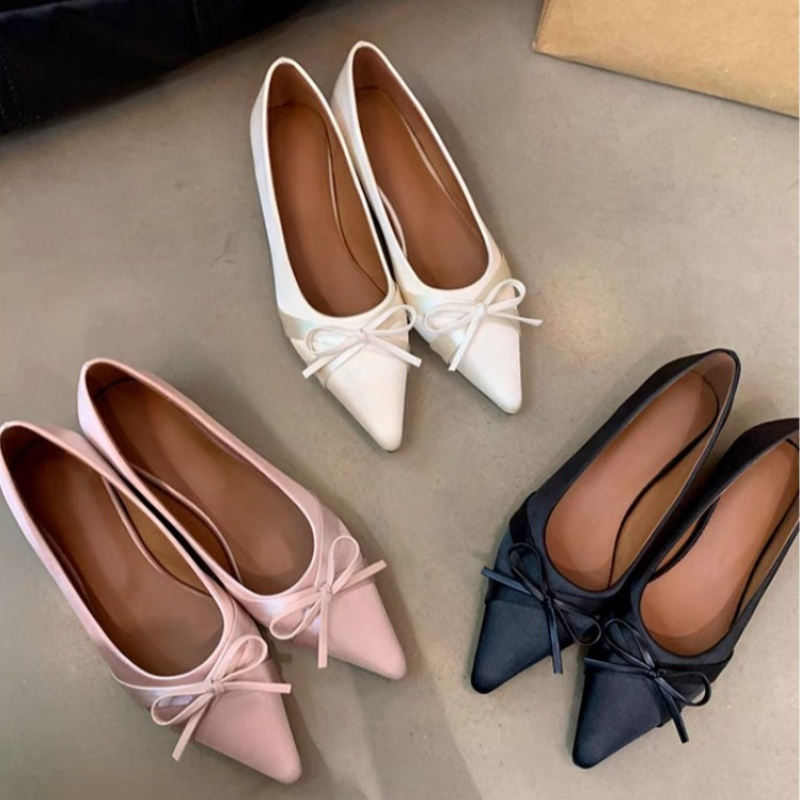 Women'S Shoes - 여름 신상 시폰 패션 스윗 보우