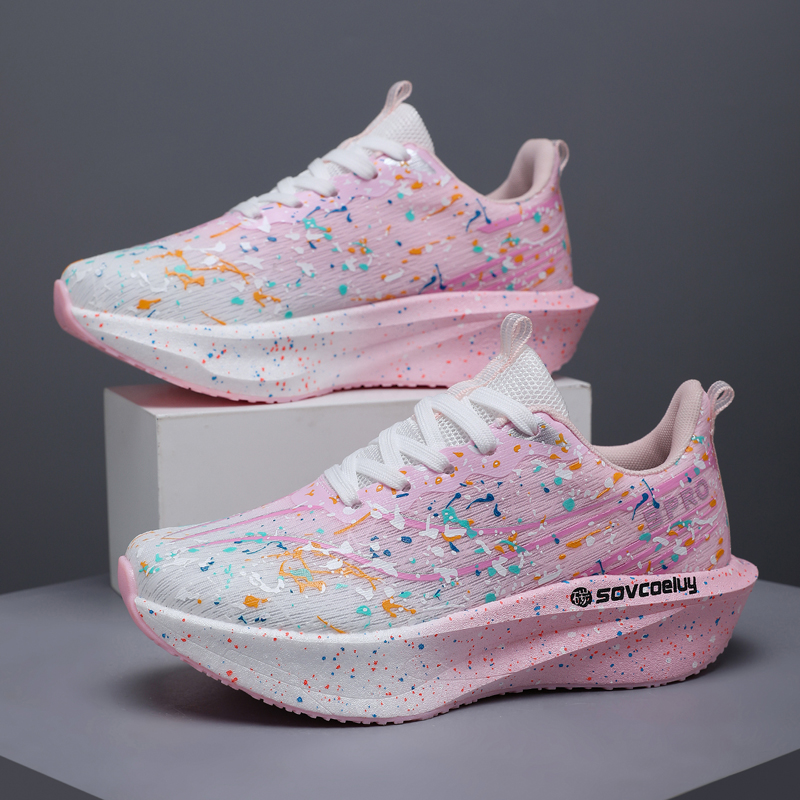 남성 마라톤 운동화 유니섹스 카본 보드 스포츠 통기성  - Breathable Mesh Athletic Shoes 리뷰 및 가격