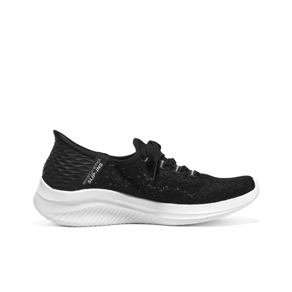 스케쳐스 슬립인 워킹 슈즈 여성용 로우탑 블랙/화이트  - Men'S Shoes 리뷰 및 가격