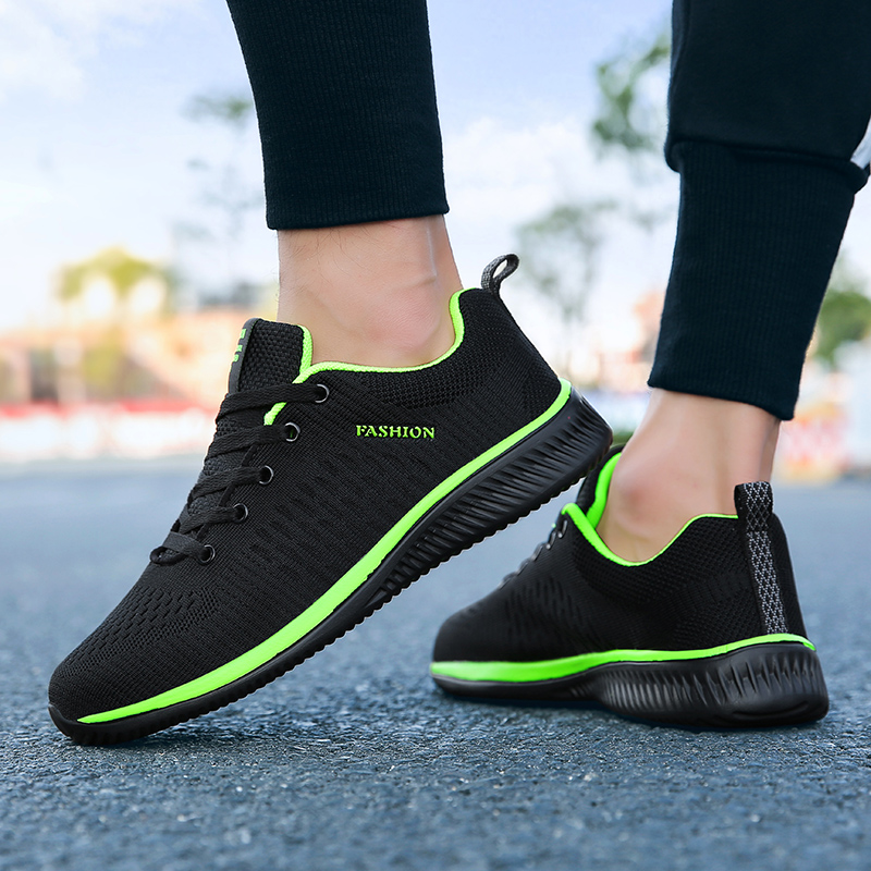 MAEDEF 남성용 운동화, 블랙 캐주얼 스니커즈, 니 - Knit Fabric Lace Up Sneakers 리뷰 및 가격
