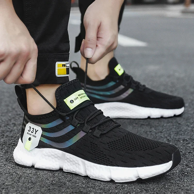 남성용 메쉬 통기성 운동화, 경량 미끄럼 방지 클래식  - Breathable Mesh Athletic Shoes 리뷰 및 가격