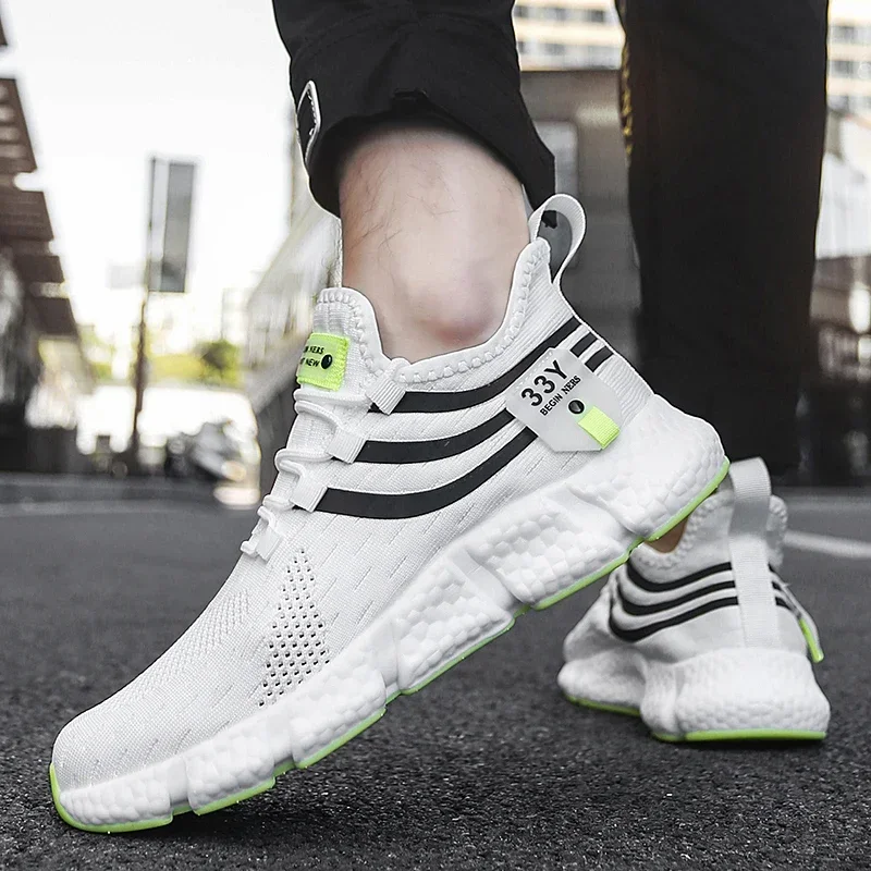남성용 메쉬 통기성 운동화, 경량 미끄럼 방지 클래식  - Breathable Mesh Athletic Shoes 리뷰 및 가격