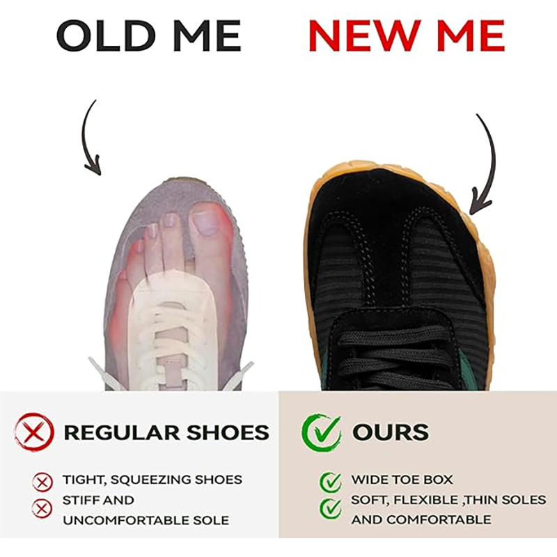 여성 남성용 미니멀리스트 트레일 러닝 풋웨어 하이킹 접 - Wide Toe Box Running Sneakers 리뷰 및 가격