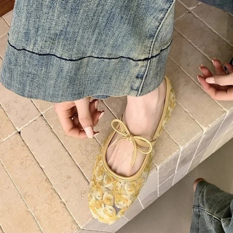 부드러운 뉴 차이니즈 로즈 메쉬 메리제인 슈즈 2026 - Women'S Shoes 리뷰 및 가격