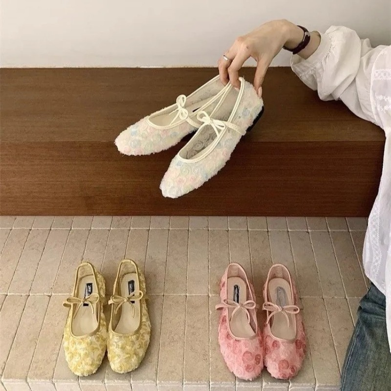 부드러운 뉴 차이니즈 로즈 메쉬 메리제인 슈즈 2026 - Women'S Shoes 리뷰 및 가격